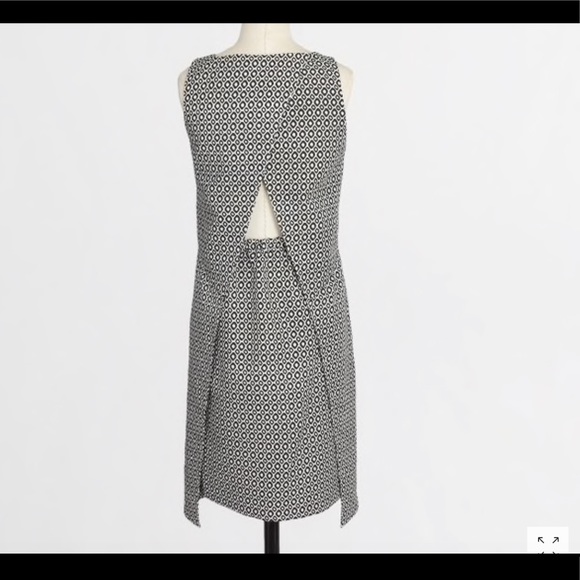 J. Crew printed peekaboo-back dress - Picture 2 of 2